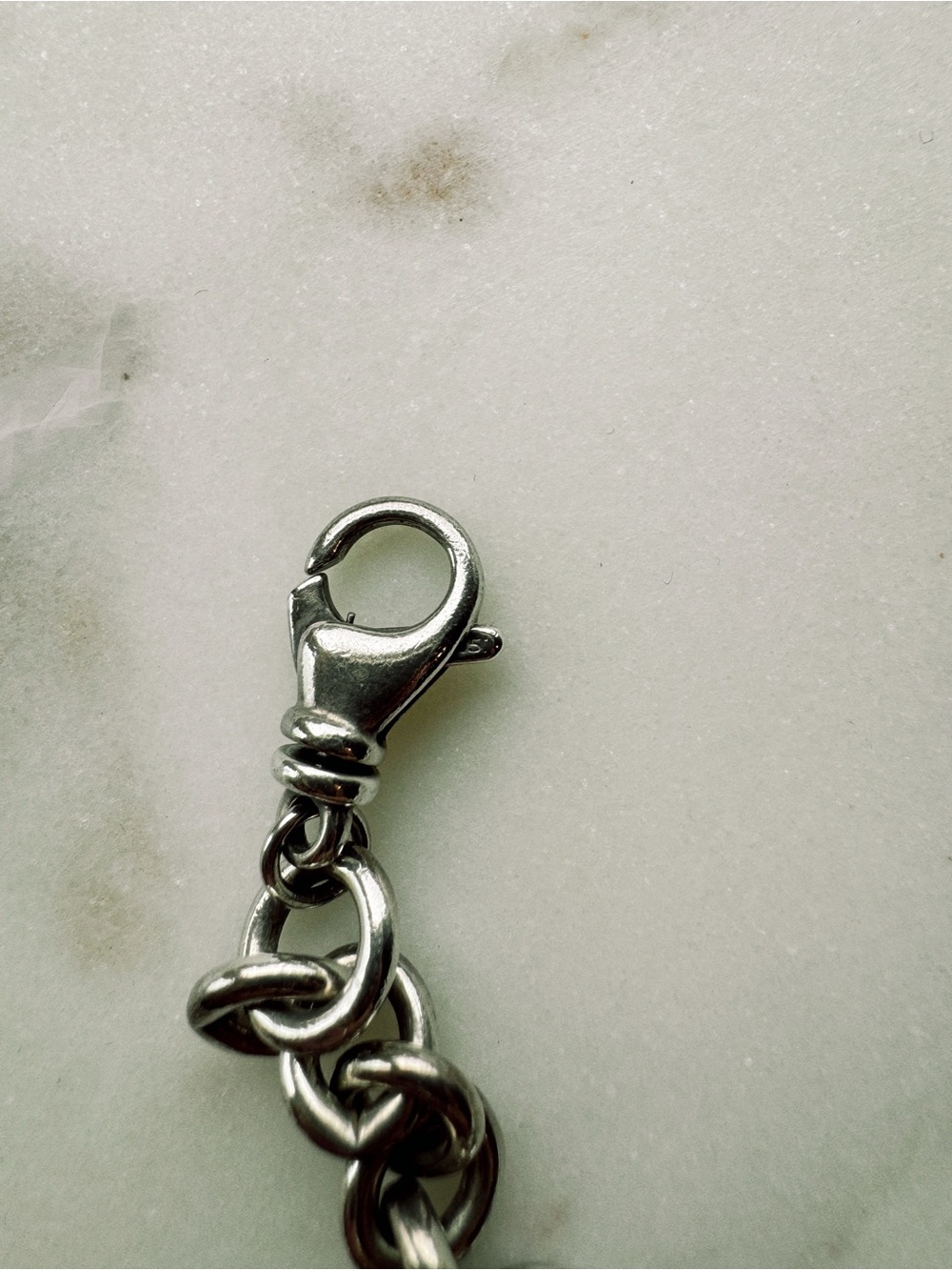 Tiffany & Co. Sterling Silver Oval Tag Choker Necklace Please Return to Tiffany - Picture 8 of 8